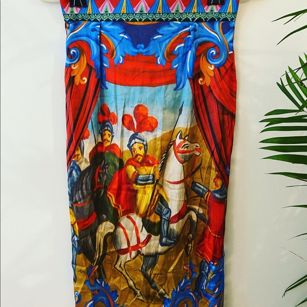 L’arte Del Cucito. Sicilian Hand-crafted Pencil Skirt. Brand new. One-size.
